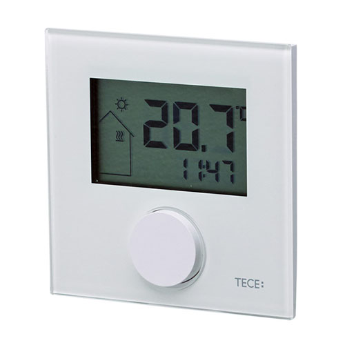 Термостат дизайнерський кімнатний TECE з РК-дисплеєм RT-D 230 Control