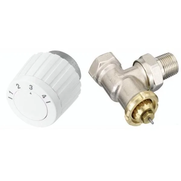 Комплект для теплої підлоги Danfoss RTL DN 15, кутовий