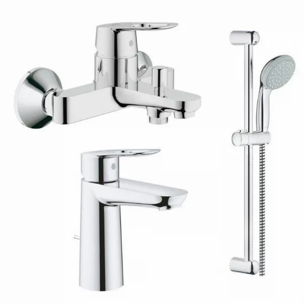 Смесители для ванной комнаты GROHE Bauloop набор (23762000+23603000+27598001)