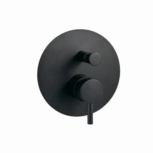 Змішувач Paffoni Light LIG015NO для душу, чорний матовий