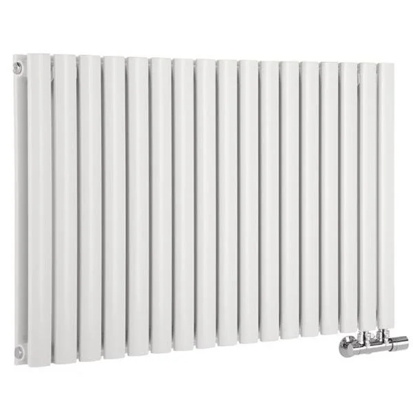 Радиатор дизайнерський Rastas Aurora White 2 колонны 500×1020 мм