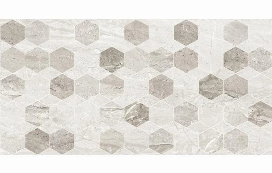 Плитка настенная Marmo Milano hexagon 300x600x9 Golden Tile