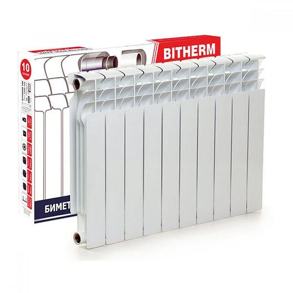 Радиатор биметаллический Bitherm 500/80 мм (10 секций)