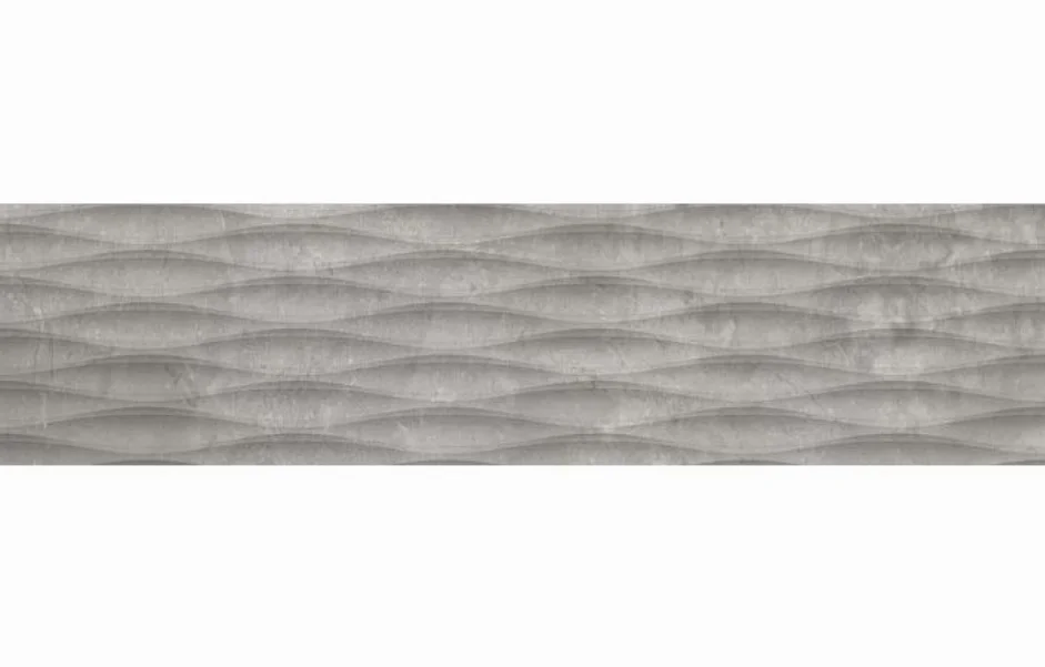 Плитка керамогранитная Masterstone Silver Decor Waves RECT 297x1197x8 Cerrad