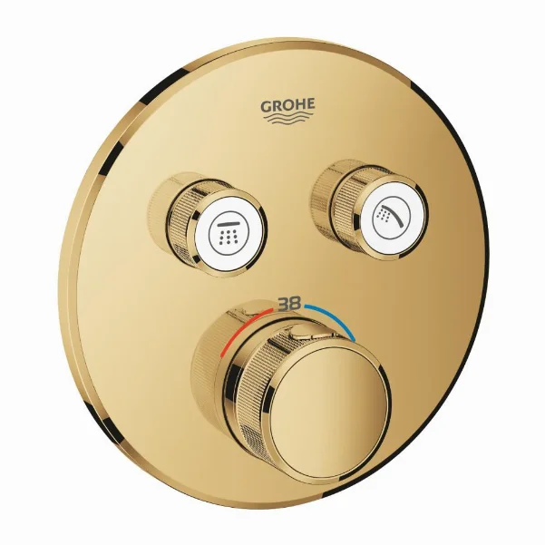 Термостат Grohe Grohtherm SmartControl 29119GL0 для ванны с душем холодный рассвет глянец