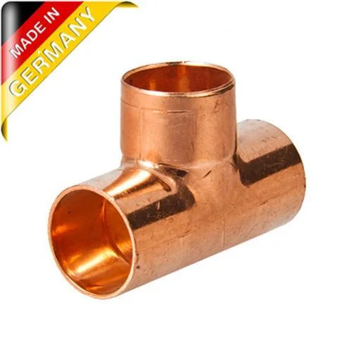 Трійник мідний Sanha Ø 35x35x35 мм