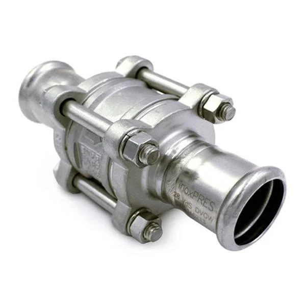 Зворотній клапан прес нержавійка RM Inox PRES Ø 108 мм