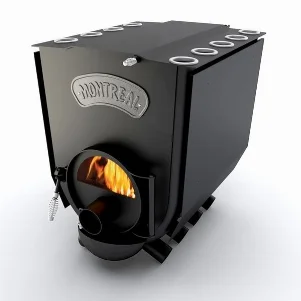 Печь булерьян Новаслав Montreal Lux Тип "02" С - 18,0 кВт