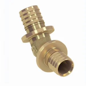 Уголок соединительный Латунь TECE flex Ø 50/45° мм