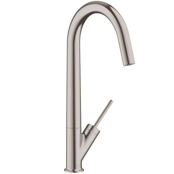 Смеситель для кухни Axor Starck нержавеющая сталь