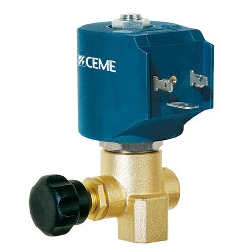 електромагнітний Клапан соленоїдний CEME 9934 1/4" RUL180C 230V 50Hz НЗ (нормально закритий)
