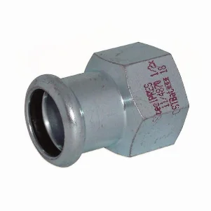 Муфта прес оцинковка RM Steel Pres Ø 15×1/2" внутрішня різьба