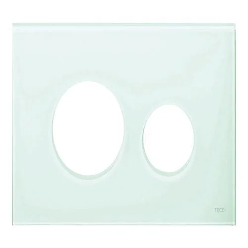 Скляна лицева панель TECE Loop срібна