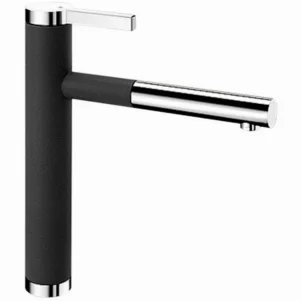 Смеситель для кухни Blanco Linee-S хром/антрацит