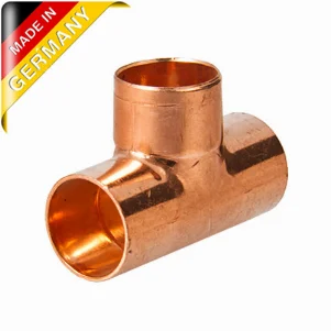 Трійник мідний Sanha Ø 89x89x89 мм