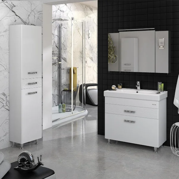 Тумба Sanwerk "Сыэра" 80 біла з умивши. "Принц"