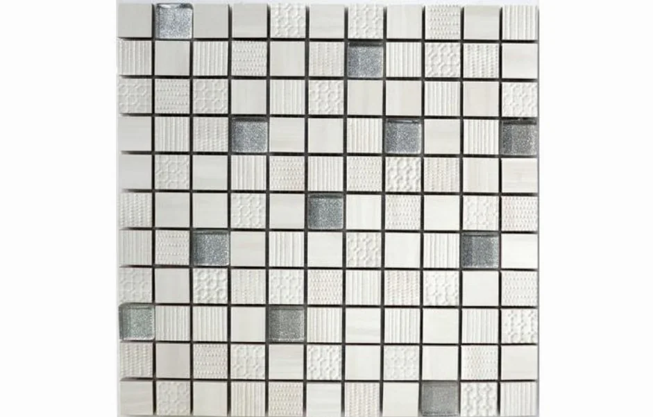 Мозаика СМ 3043 С2 Cream-Silver 300x300x9 Kotto Ceramica