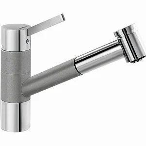 Змішувач для кухні Blanco Tivo-S хром/алюметаллик