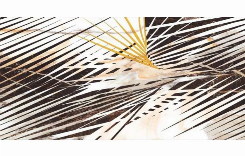 керамогранітна Плитка Calacatta Gold Decor B POL 597x1197x8 Cerrad