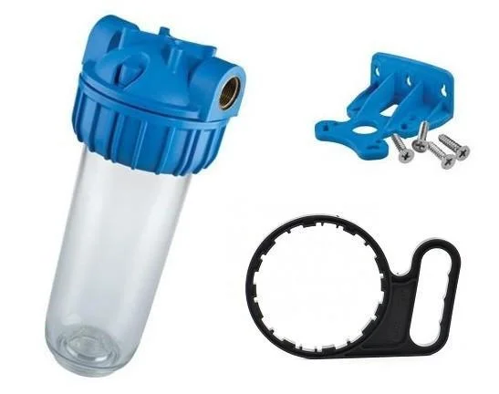 Фильтр магистральный Atlas Filtri 10" 3P Senior Plus Ø 1" OT BFO (TS прозрачный корпус) KIT