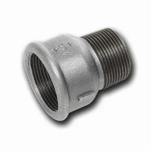 Перехідник чавунний Sanha Ø 1-1/2"x3/4" внутр.- зовн. різьба
