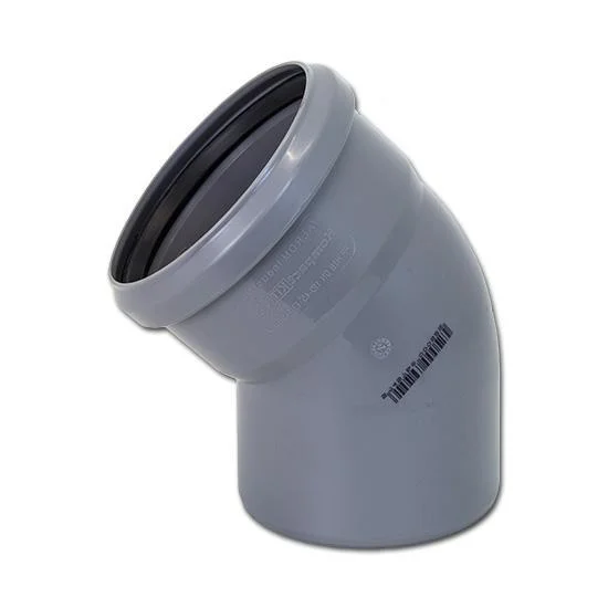 Коліно каналізаційне Valrom Easy KIT Ø 110/67° мм