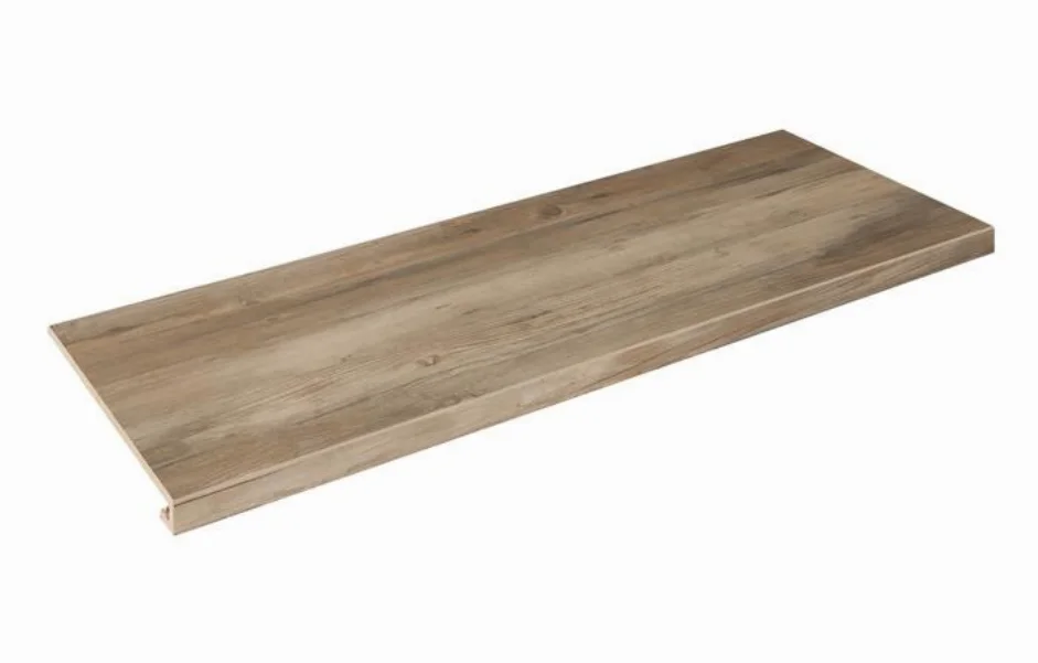 Щабель пряма з капі носами SZBXLV3BRB Legno Beige 345-35x898x9,2 Zeus Ceramica
