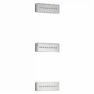 Гидромассажные форсунки Tres 140х45 мм, установочное расстояние между форсунками 225 мм