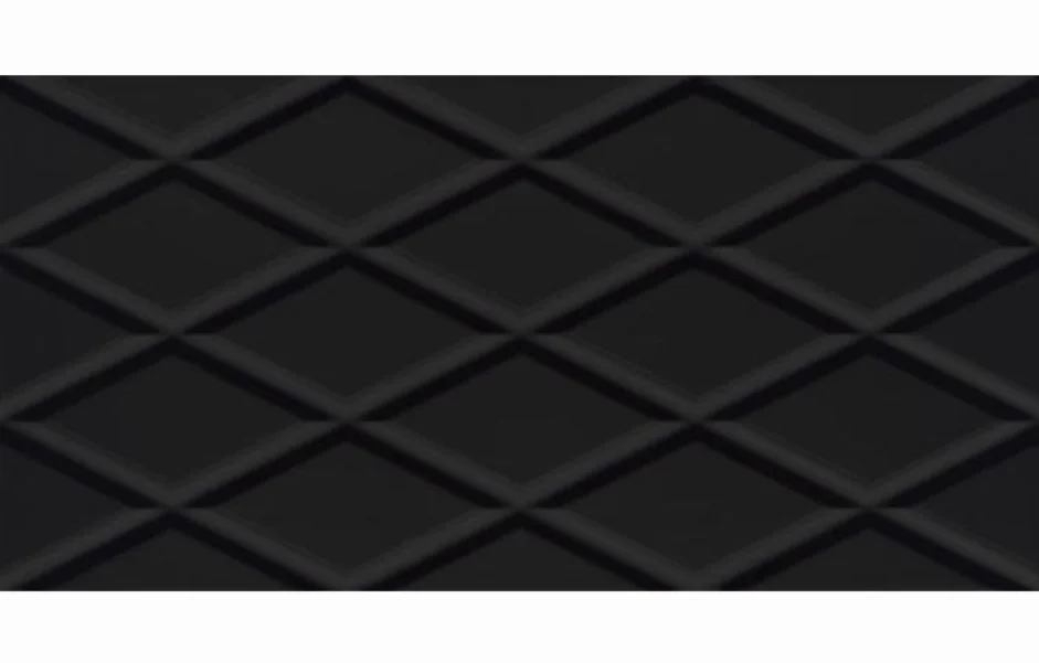 Плитка настенная Moonlight Nero B RECT STR 295x595x9 Paradyz