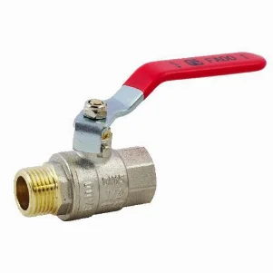 Кран кульовий Fado New PN40 Ø 1-1/2" внутр.- зовн. різьба "сталева ручка"