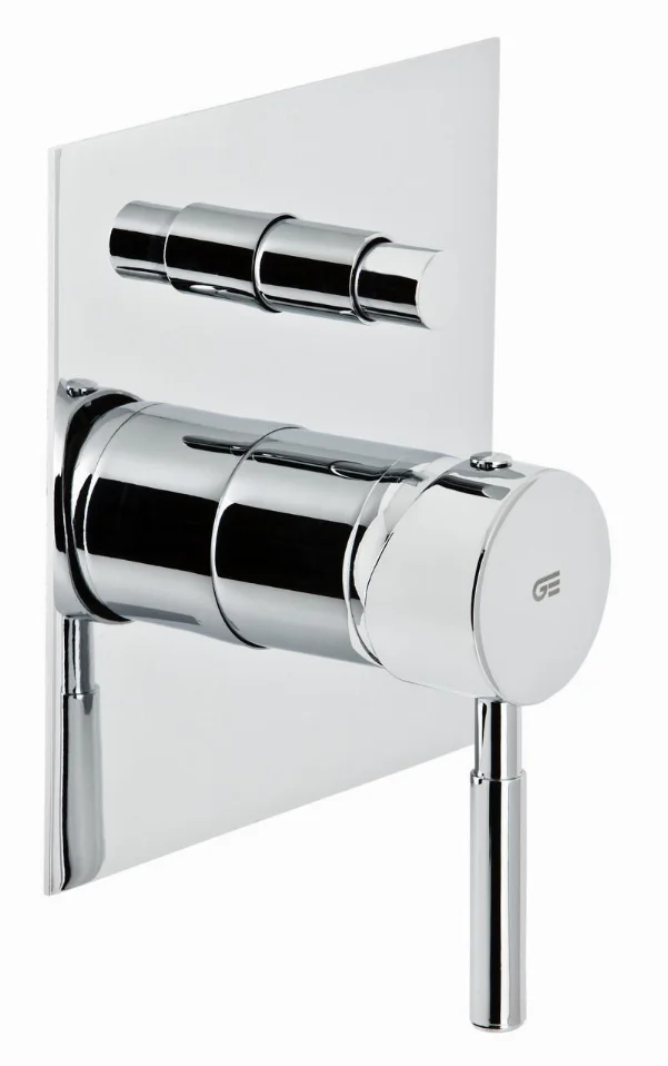 Змішувач для ванни і душа GENEBRE Tau, вбудований, з перемикачем (65116184566)