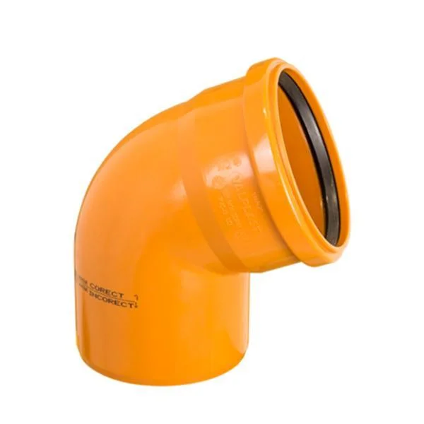 Колено канализационное ПВХ Valplast Ø 160/67° мм