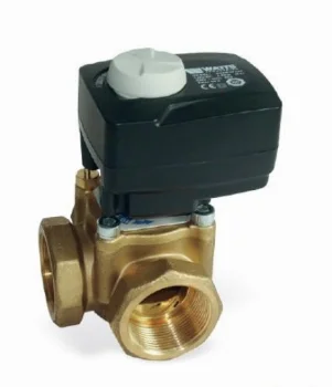 Триходовий клапан WATTS V3GB 1" ВР Kvs 12 c електроприводом Classic M60W