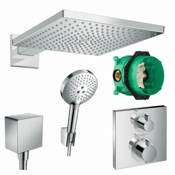 Душевая система сркытого мантажа Hansgrohe Thermostat / Raindance