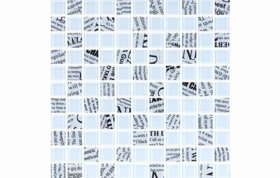 Мозаика GMP 0425012 С2 Print 12-White 04 300x300x4 Kotto Ceramica