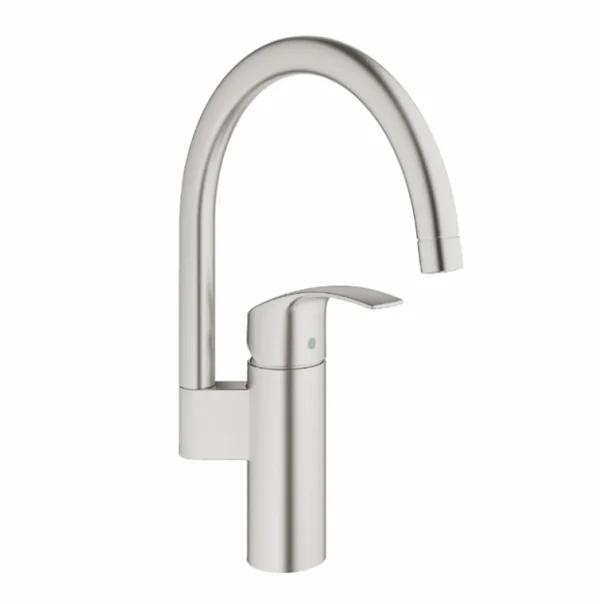 Смеситель Grohe Eurosmart New 33202DC2  для кухонной мойки сталь