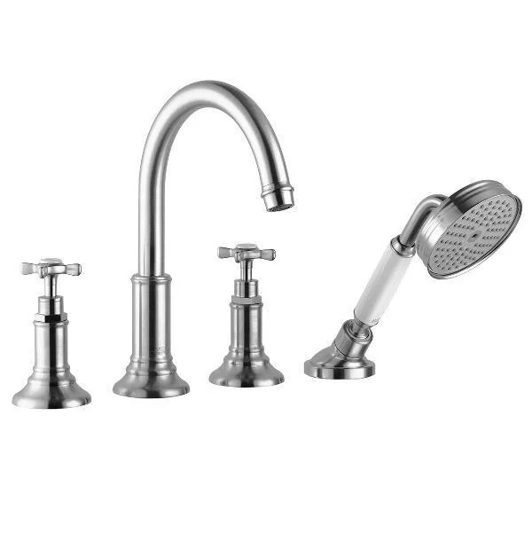 Смеситель для ванны Axor Montreux, на борт плитки, хром