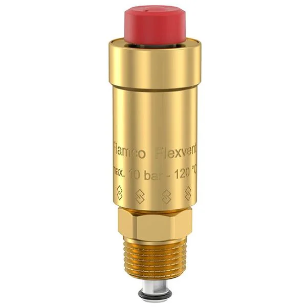 Спускник повітря автоматичний Flamko HFC Flexvent PN10 Ø 1/2" t= +120 С (в комплекті з запірним клапаном)