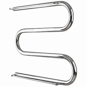 Рушникосушарка водяна Mario Змійка ∅ 25 с полкой 525×600/500 мм