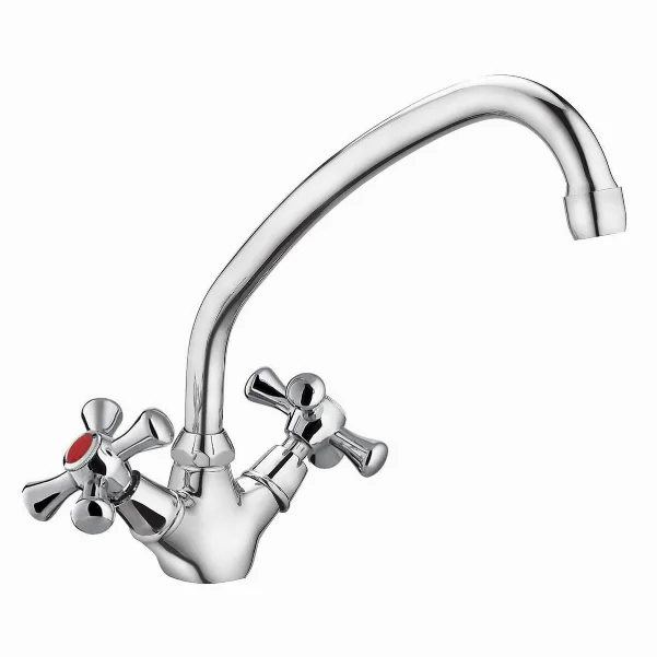 Смеситель для кухни HAIBA SMES двухвентильный HB0372