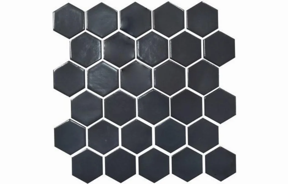 Мозаїка H 6022 Hexagon Grafit Black 295x295x9 Kotto Ceramica