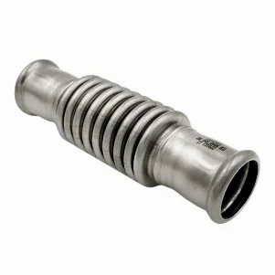 Компенсатор гофрированный пресс нержавейка RM Inox PRES PN10 Ø 15  L=139 мм