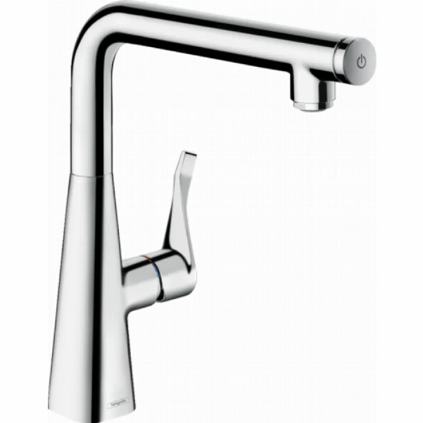 Смеситель Hansgrohe Metris Select M71 для кухонной мойки, хром 73811000