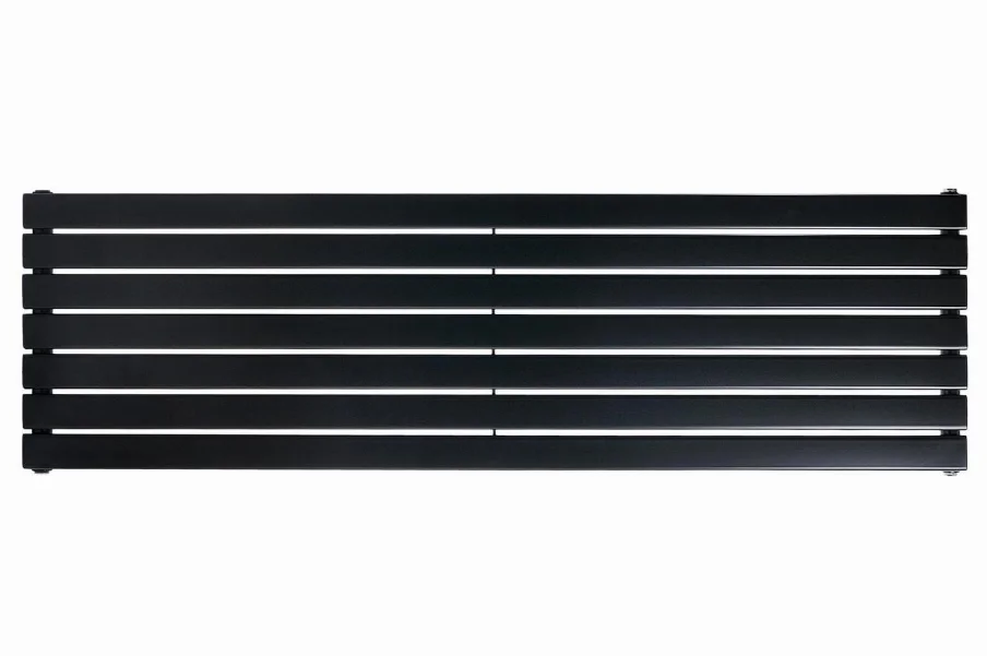 Дизайнерський радіатор горизонтальний Arttidesign Livorno G 7/476/1800 чорний матовий