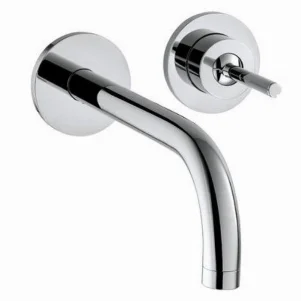 Смеситель настенный для раковины Axor Uno, вынос 225, хром