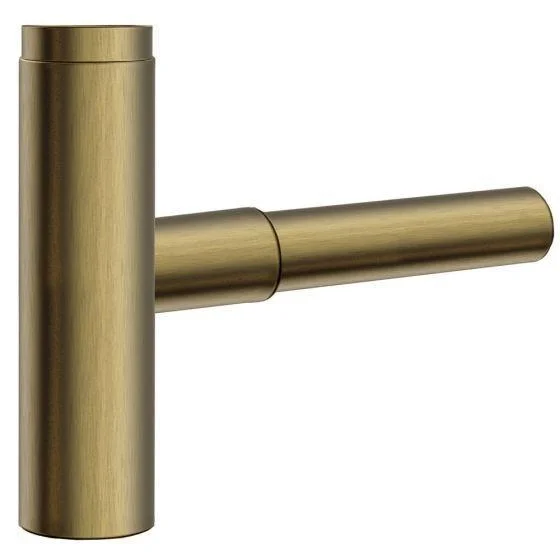 Сифон для умивальника Tres, круглий, з спідницею, латунь