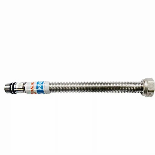 Шланг сильфонный для подключения смесителя Fado Ø M10×1/2" - 50 см