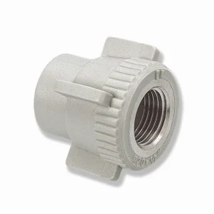 Муфта PPR Ekoplastik Ø 20×1/2" с крестом внутренняя резьба