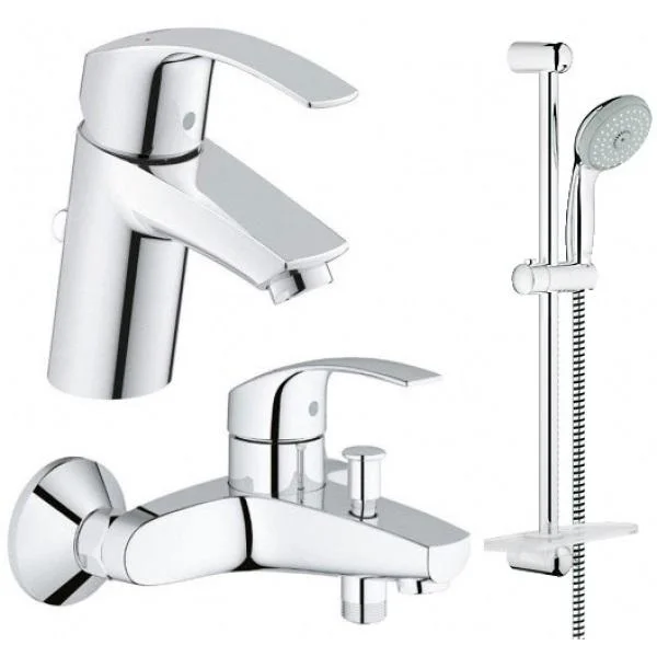 Набор смесителей GROHE Eurosmart (33265002+33300002+27927000)