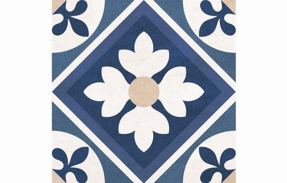 Плитка керамогранитная Primavera микс №4 186x186x8 Golden Tile